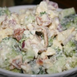 Delicious Broccoli Cauliflower Salad recipe