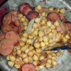 Garbanzos Y Chorizo recipe