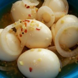 Pickled Cluckerberries (Eggs) recipe