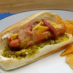 Cheesy Hot Dogs recipe