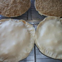 Freezer Peach Pie Filling and  Pie Freezing Method recipe