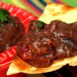 Smokey Black Bean Chipotle Dip recipe