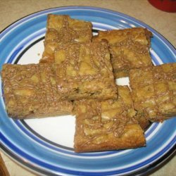 Reese's Peanut Butter and Milk Chocolate Chip Blondies recipe