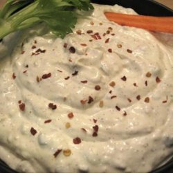 Blue Cheese and Roasted Garlic Dip/Spread recipe