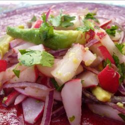 Radish and Avocado Salad - Mexico recipe