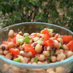 Quick and Easy Black Eyed Pea Salad recipe