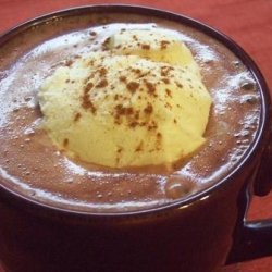 Hot Chocolate Float recipe