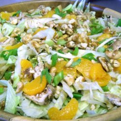 Cashew Chicken Salad With Mandarin Oranges recipe