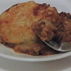 Beefed up Biscuit Casserole recipe
