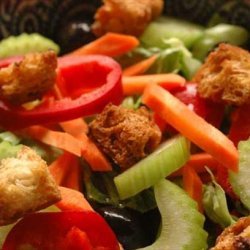 Spicy Croutons recipe