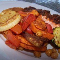 Moroccan Roasted Vegetables recipe