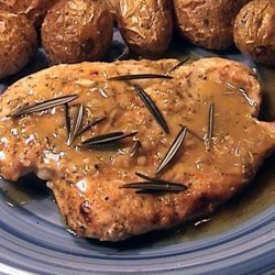 Chicken Breasts in Rosemary Pan Sauce recipe