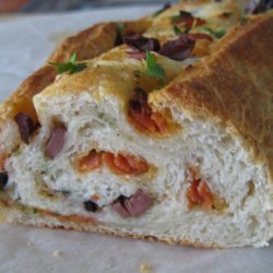 Pepperoni Bread (Using Refrigerator Loaf) recipe