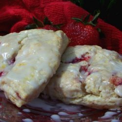 Strawberries and Cream Scones recipe