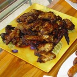 Honey Vindaloo Glazed Chicken Wings recipe