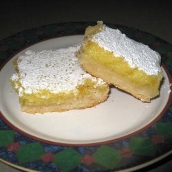 Lemon Squares/Lemon Bar Cookies recipe