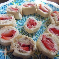 Strawberry & Cream Pinwheel Appetizers recipe