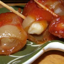 Bacon Wrapped Water Chestnut recipe