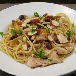 Nif's Chicken and Spaghetti With a Middle Eastern Twist recipe
