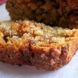 Whole Wheat Peanut Butter-Banana Bread With Chocolate Chips recipe