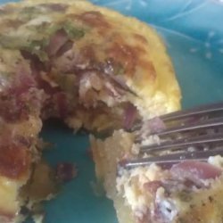 Welsh Chipple and Bacon Pie recipe