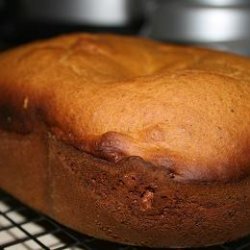 Pumpkin Spice Bread (Breadmaker) recipe