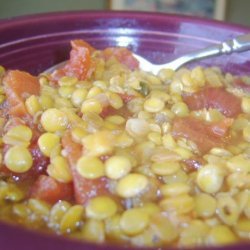 Quick Lentil Italian Tomato Soup recipe