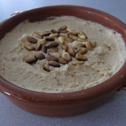 Hummus With Pine Nuts Turkish-Style recipe