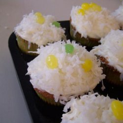 Coconut Cupcakes With Cream Cheese Frosting recipe