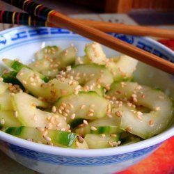 Cucumber Salad with Rice Wine Vinegar recipe