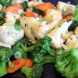 Szechuan Broccoli and Cauliflower recipe