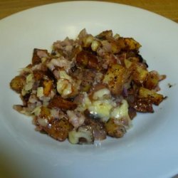Easy Ham and Potato Hash recipe