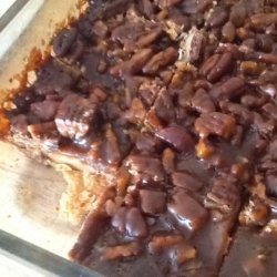 Pecan Pie Bars With Shortbread Crust recipe