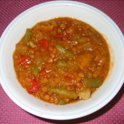 Italian Lentil &  Vegetable Stew (Crock Pot) recipe