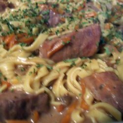 Easy Beef and Noodles Casserole... recipe