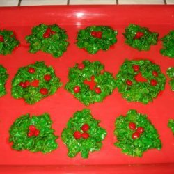 Christmas Holly Treats recipe