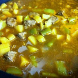 Spicy Steak House Soup recipe