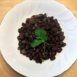 Simple Seasoned Black Beans recipe