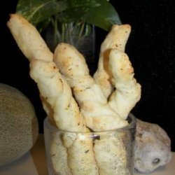 Rosemary Breadstick Twists recipe