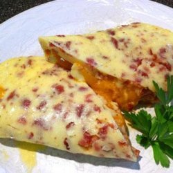 Bacon Cheddar Rolled Omelet recipe