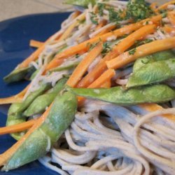Soba Salad With Miso Dressing recipe