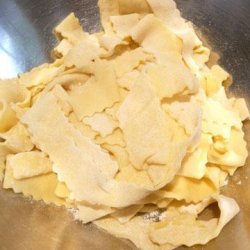 No Knead Homemade Noodles (Food Processor) recipe
