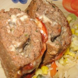 Cheese Stuffed Meatloaf to Die For recipe