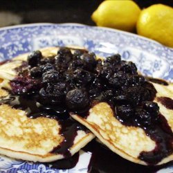 Lemon, Ricotta and Sour Cream Pancakes (Light Version) recipe