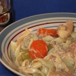 Easiest Chicken and Noodles Ever recipe
