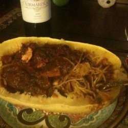 Crock Pot/Slow Cooker or Stove Top Chicken Spaghetti recipe