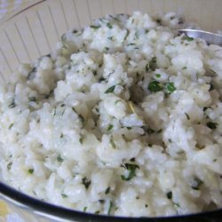 Creamy Rice With Lemon, Herbs, and Parmesan recipe