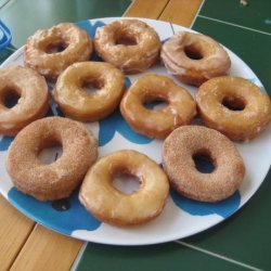 Applesauce Doughnuts/Donuts recipe