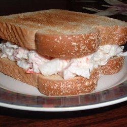 Crab Salad Sandwich (Brown Bag Recipe) recipe