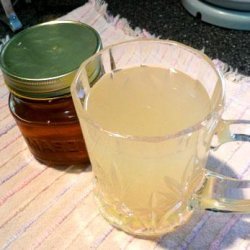 Great Grandma's Hot Honey Lemon Drink recipe
